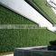 Green grass climbing wall clad decoration