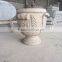 Stone Carving Flower Pots Garden Decorative Flower Pot Stone Flower Pot