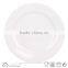 ceramic embossed plate new design solid colour