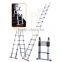 Combination ladder, Extension ladder, Multi-functional telescopic aluminum ladder