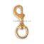 1-1/8" Solid Brass Hook, High Quality Solid Brass Swivel eye snap hook