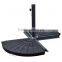 Patio Metal Umbrella Base Fan Shaped useage for marker umbrella