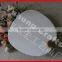 Environmental paper round fan with wood handle