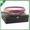 large with 3-5 wicks scented candle in glass painted bowl with gift box