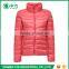 Hot Selling Ultra Thin Foldable Women Down Jacket for the Winter