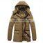 MSW0033 The British men's winter clothing wholesale autumn long cotton men's slim thick coat collar windbreaker male models