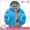 R&H Hot selling OEM popular winter boys hoodies zipper Sports Little Boys' Fleece Color Block Hoodie