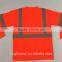hi vis orange long sleeve ANSI 107 bulk reflective t-shirt