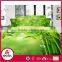 2016 new style 13372 60*40s reactive printed 3D green grass bedding sets
