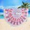Round towel printed turkish round beach towel