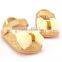 Flower fanny baby shoes newborn baby Walking shoes soft sole