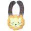 fancy lion cotton infant bibs