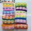 High quality elastic rainbow hair band tie