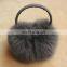 Wholesale China 100% Real Fox Fur Winter Ear Muff for Girl