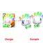 multicolor customized plush toy, personalized logo soft toy