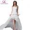 Grace Karin Fashion Sexy Strapless Short Front Long Back Wedding Dresses CL3121-2