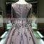 New Design A-line Wedding Dress 2016 Appliqued Ball Gown Khaki Long Evening Dress