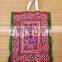 Kutchi Mirror Work Theli Bag-Indian Mirror Embroidered Tote Bag-Vintage Mirror Work Handmade Theli Bag