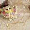Wholesale Customized brass etching metal magnetic bookmark