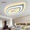 leaf Modern LED Chandelier Lights Lamp 24w-108w dinning room/bedroom Acrylic+Metal Dimmable Pandent Hanging Chandeliers