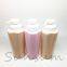 450ml Flower Shape Plastic Bottle for Shampoo and Body Wash Lotion