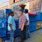 packaging machinery horizontal /horizontal baling press machine / cardboard baler horizontal baler automatic baler