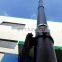 telescopic mast trailer in telecommunication tower for army police fire fighting