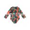 Hot Sale Boutique Green Leaves Print Kids Swimwear Zip Design Baby Girls Swimwear Fashionable Kids Swim Suit