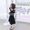 Autumn and winter new product ruffled round neck pullover sweater dress Korean girl skirt single product wild