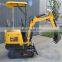 Good condition farm garden use  1 ton hydraulic crawler mini excavator for sale