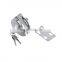 China Manufacture Stainless Steel SUS304 Square Type Commercial Sliding Glass Door Key Locks