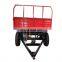 Agriculture 4 wheels farm tipping trailer for transportation