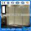 Simple framed tempered glass shower enclosure sliding shower door