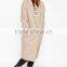Korean Style Ladies Wool Trench Coat 2016 New Design