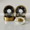 Open Style Excellent Skateboard Miniature Mix Color Gold-Black Deep Titanium Groove Ball Bearings 608 Manufacturer Ningbo China