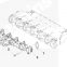 4BT/4BT3.9/6BT/6BT5.9/4D102/6D102 Exhaust Manifold Gasket apply to truck/excavator(3929881)