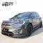 Body kit for Tesla model X wide flare carbon fiber front lip rear diffuser side skirts and trunk spoiler wing spoiler facelift