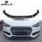 Pure Carbon Fiber S4 Front Spoiler Lip for Audi A4 B9 SLINE S4 2018 2019