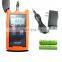 Rechargeable Type Handheld Mini FC Adapters Optical Power Meter Fiber Tester