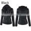 Wholesale customized  women's casual hooded zipper cardigan PU jacket motorcycle motorcycle suit bomber jacket plus size clothes