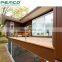 Low MOQ modern Deck railing designs tempered glass Balustrade Railing