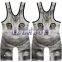 custom cheap sublimated printing wrestling singlets for sale