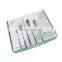 Custom silverware flatware forks knives spoons paper packaging box steel cutlery utensil set package box