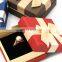 Nwe Desgin Factory Wholesale Custom Jewelry Box Paper  Red bowknot Jewelry Box