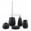 Wholesale  household modern ceramic decor 5 piece bathroom accessories set