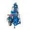 Trailer mounted diesel hydraulic rotary water well drilling rig machine with water cooling system and electric start
