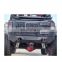 Rock Brawler rear bumper for Jeep Wrangler JK with black powder-coated