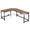 high end corner home simple L-shaped bedroom study learning iron corner writing executive desk modern computer office desk