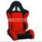 Adjustable Sport pineapple cloth JBR 1068 Black Red Color Racing Sport Car Seat