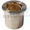 Custom Copper Bearing Sleeve Slide Brass Bushing Flanged